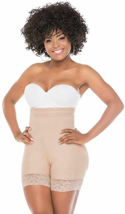 Gaine Short Remonte Fesse Salome Avec Effet Push Up BBL Coutures Invisibles