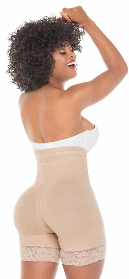 Gaine Short Remonte Fesse Salome Avec Effet Push Up BBL Coutures Invisibles