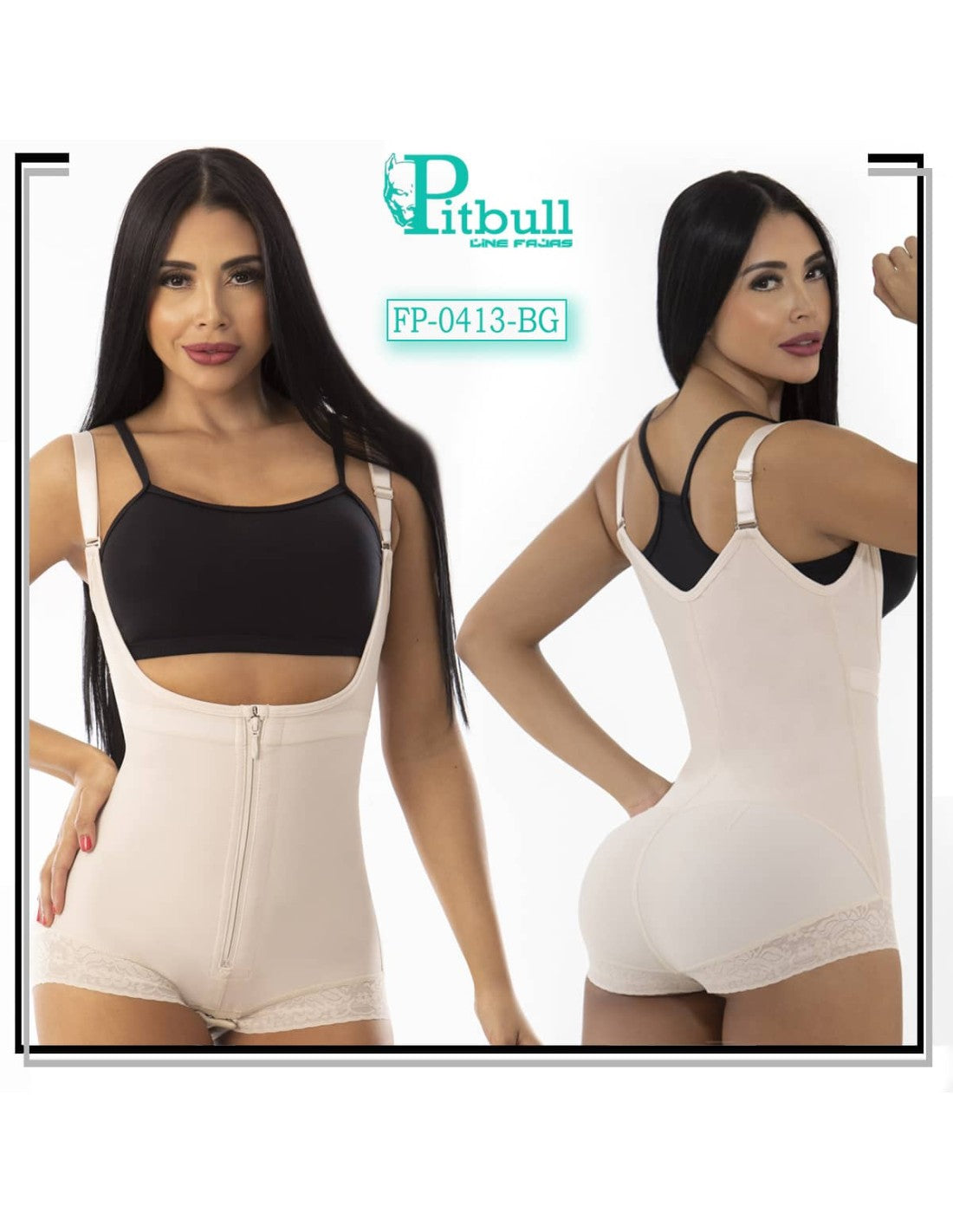 Gaine Courte Post-Chirurgicale Pour Lifting Des Fesses