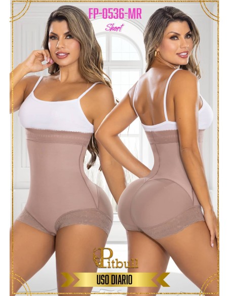 Gaine Colombienne Shorty Marque Pitbull BBL Remonte Fesse Push Up