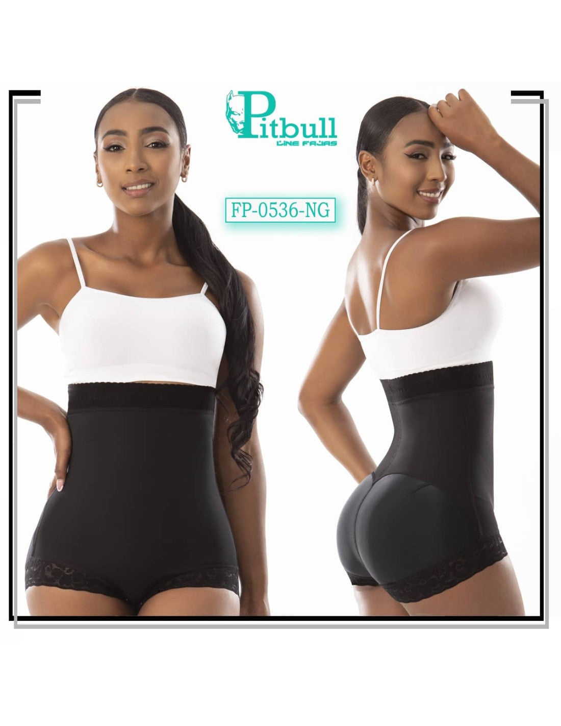 Gaine Colombienne Shorty Marque Pitbull BBL Remonte Fesse Push Up