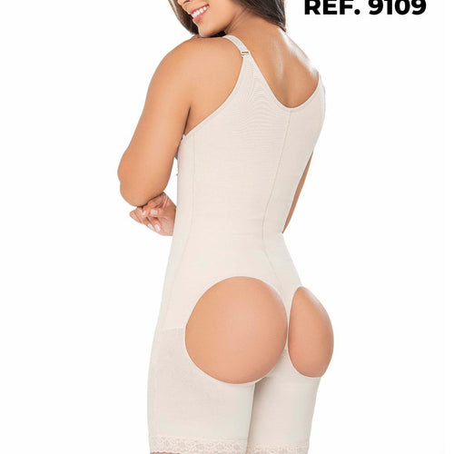 Gaine Mi-Cuisse Effet Push-Up Usage Quotidien Post-Chirurgical Post-Partum Maria E