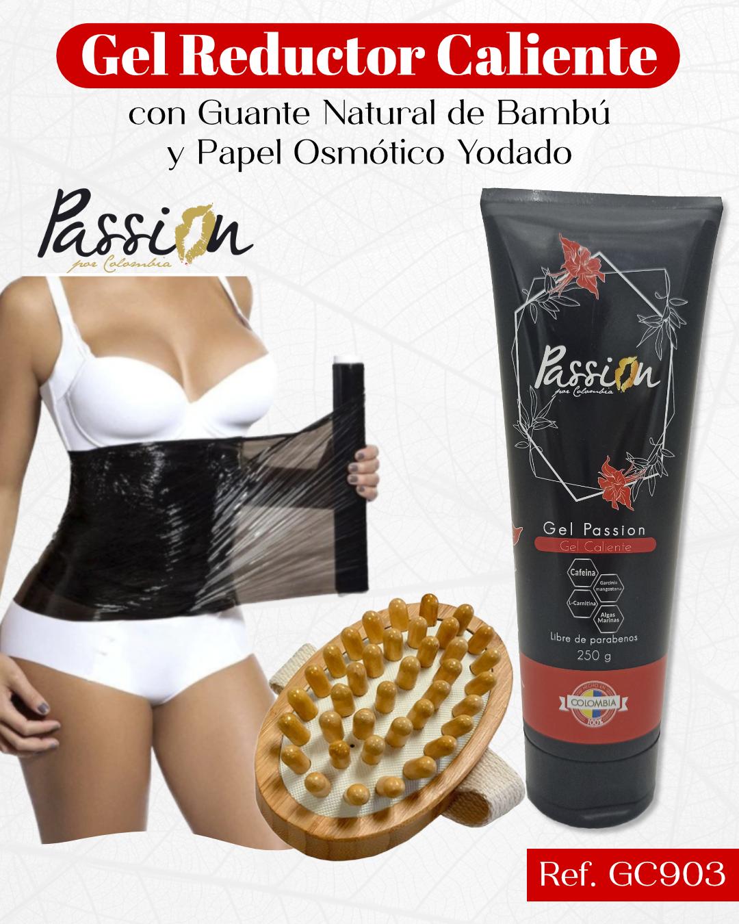 Kit Gel Raffermissant + Gants De Massage En Bambou + Rouleau De 100 M De Papier Osmotique Iodé