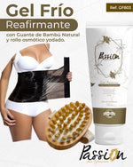 Gel Froid Raffermissant + Gants De Massage En Bambou + Rouleau De 100 M De Papier Osmotique Iodé