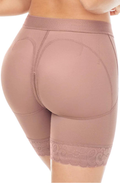 Short Lift Butt Shaper Taille Basse Améliorant Les Fesses Gaine Colombienne Maria E