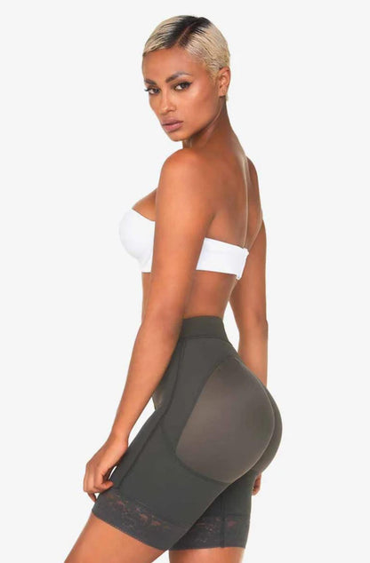 Short Lift Butt Shaper Taille Basse Améliorant Les Fesses Gaine Colombienne Maria E