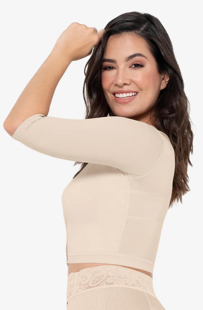 Soutien-Gorge Post-Chirurgical Maria E Avec Manches Et Contrôle Moyen