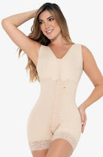 Gaine Post-Op Colombienne Soutien Gorge Sans Manches