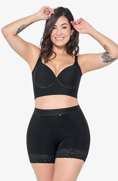 Gaine Short Avec Élastique Pour Rehausser Et Lifter Les Fesses