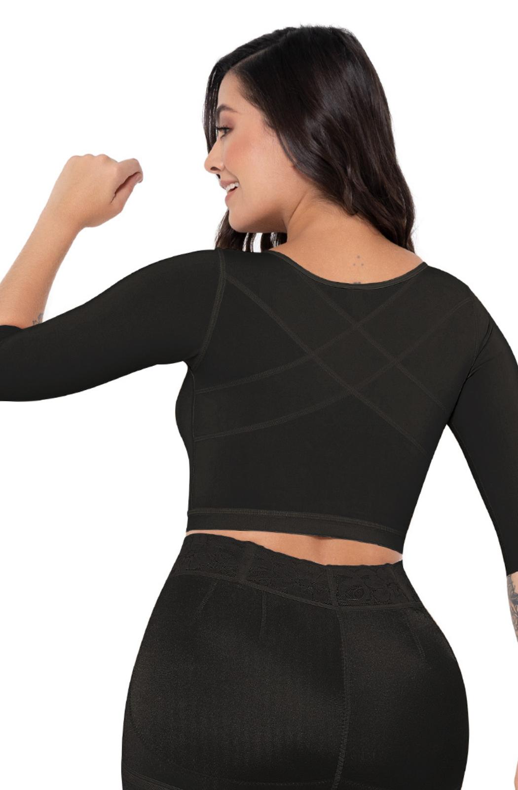 Soutien-Gorge Post-Chirurgical Maria E Avec Manches Et Contrôle Moyen