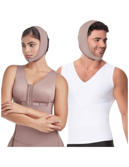 Mentonnière Chirurgie Du Menton Faciale Post-Opérationnelle Unisexe Fajate