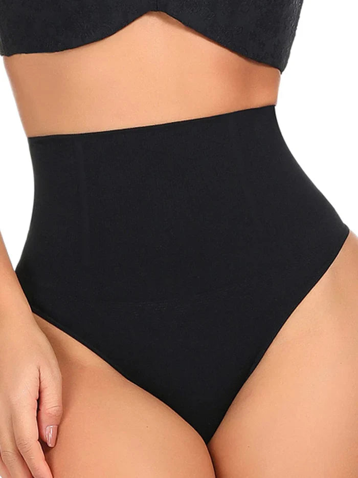 String Amincissant Taille Haute Avec Contrôle Abdominal Ventre Plat Lingerie Gainante