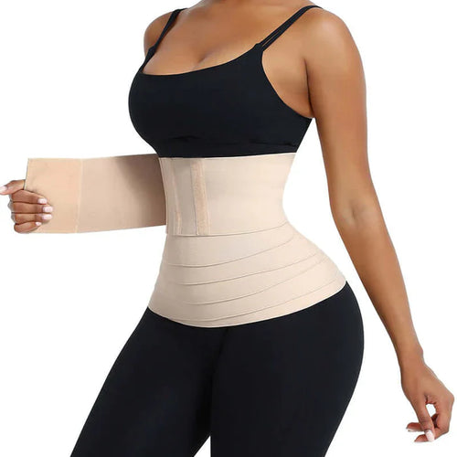 Ceinture En Latex Bande De Galbage Taille De Guêpe Haute Compression