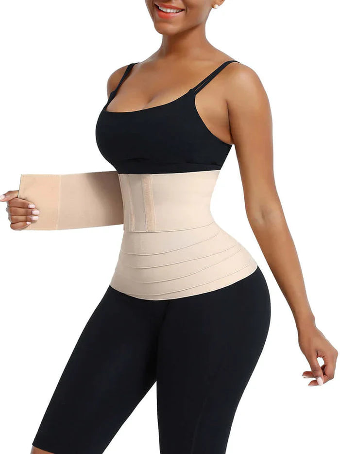Ceinture En Latex Bande De Galbage Taille De Guêpe Haute Compression